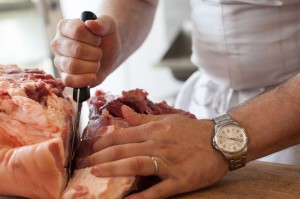 Removing the whole sirloin