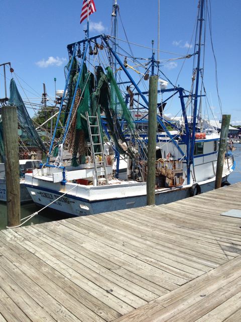 Shrimp boat