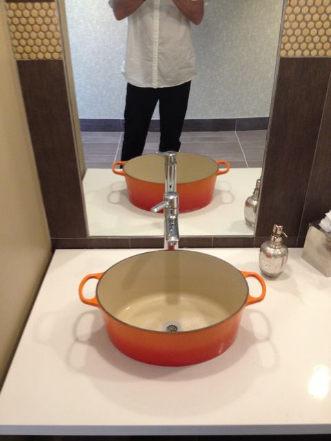 Check out that sink!