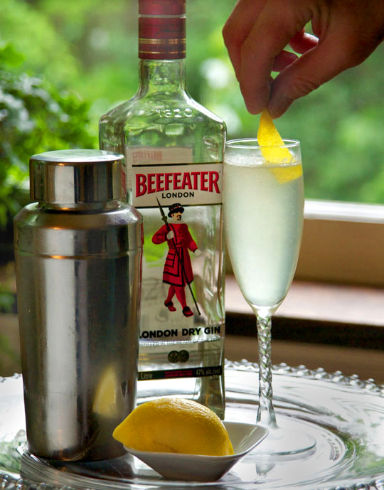 The classic French 75. Photo by Donna Turner Ruhlman.