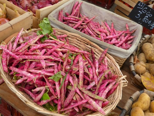 pink beans farmer's market